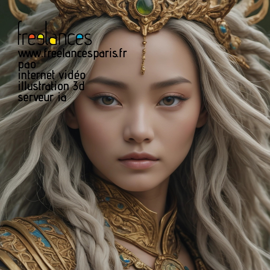 Pao mise en page internet vidéo illustration 3d serveur IA générative AI freelance paris studio de création magazines 8lfoygp0